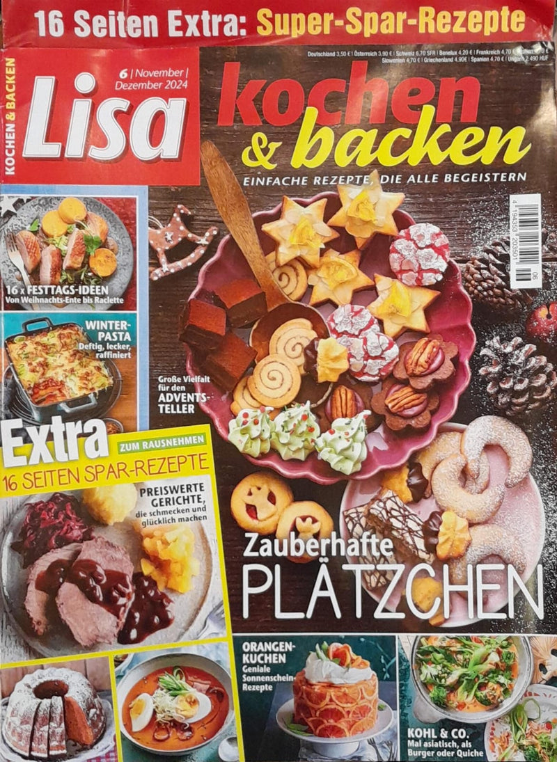 Lisa Kochen & Backen Magazine (Germany)