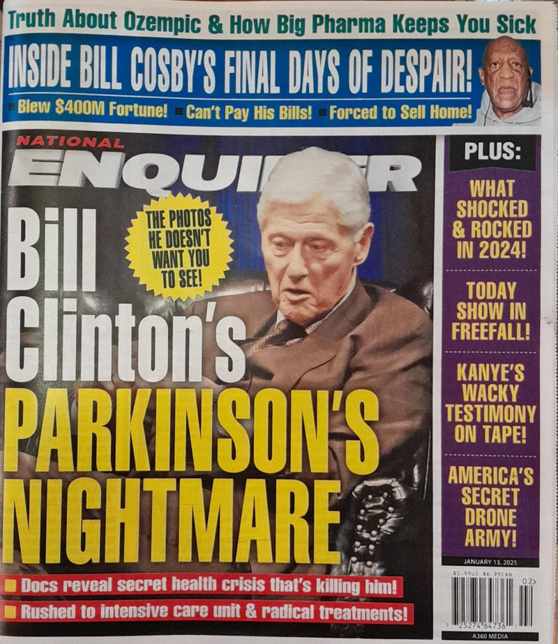 National Enquirer Weekly Magazine