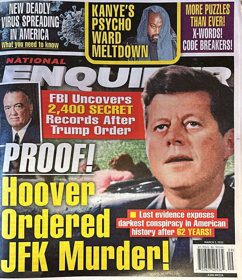 National Enquirer Weekly Magazine