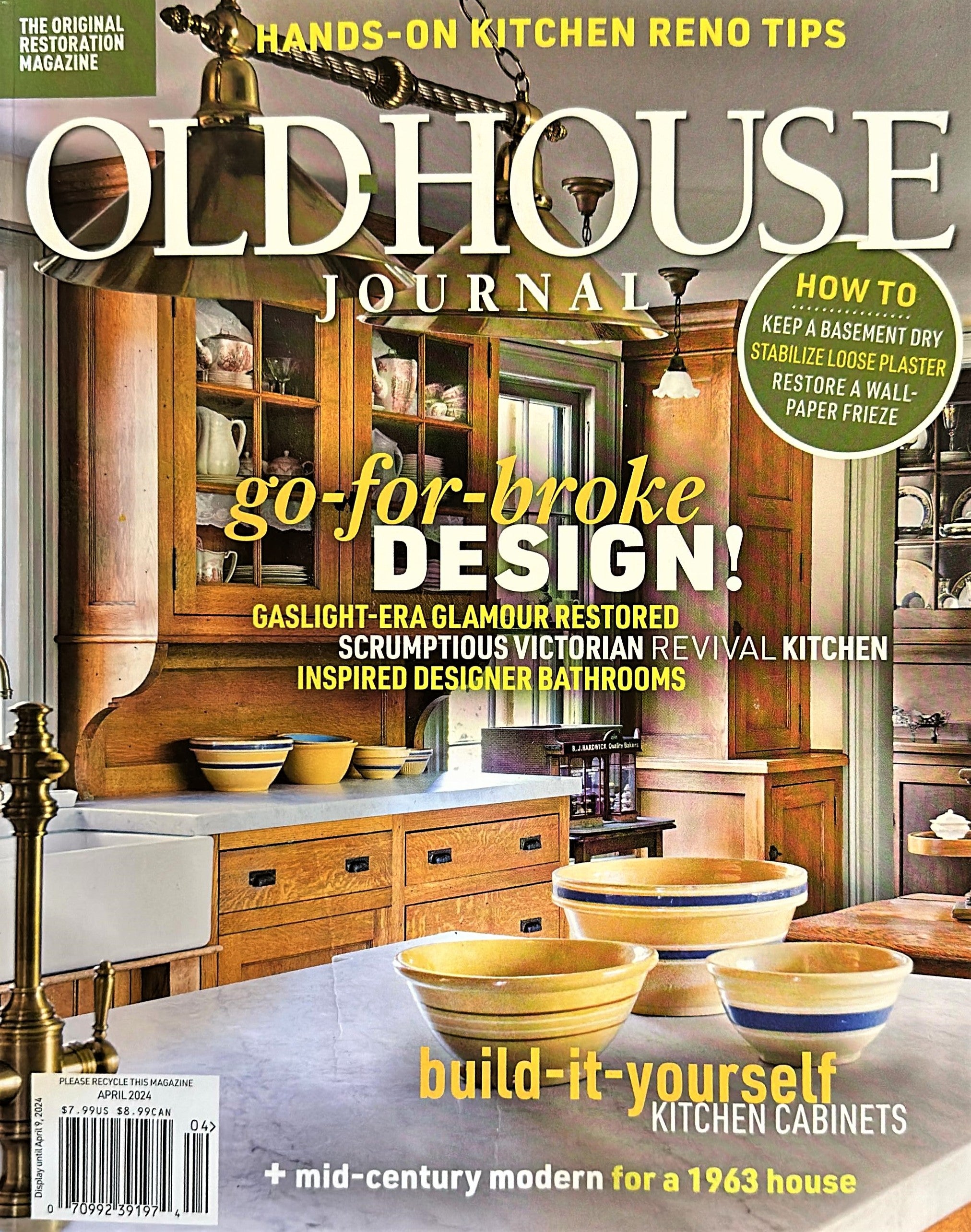 Old House Journal Magazine   Old House Journal Magazine April 2024 