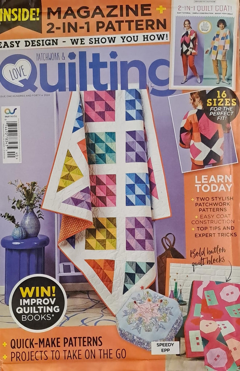 Love Patchwork & Quilting Magazine