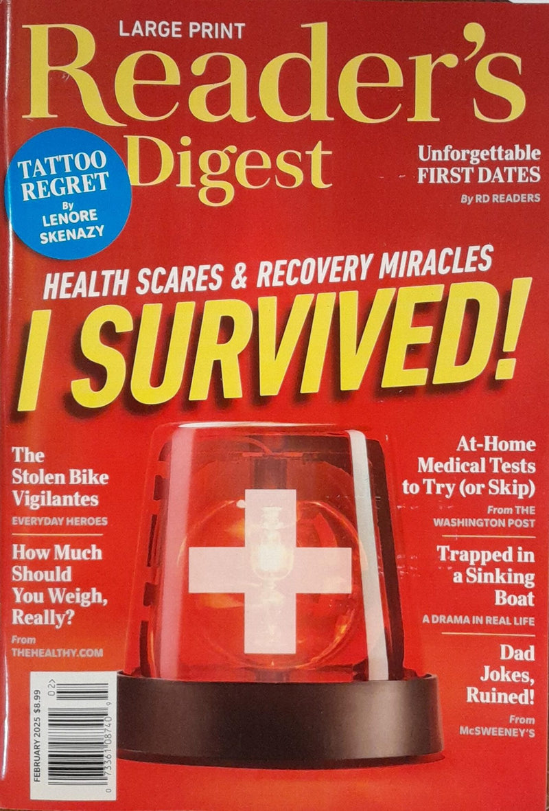 Reader's Digest Large Print Magazine