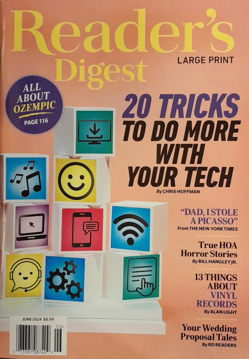 Reader's Digest Large Print Magazine