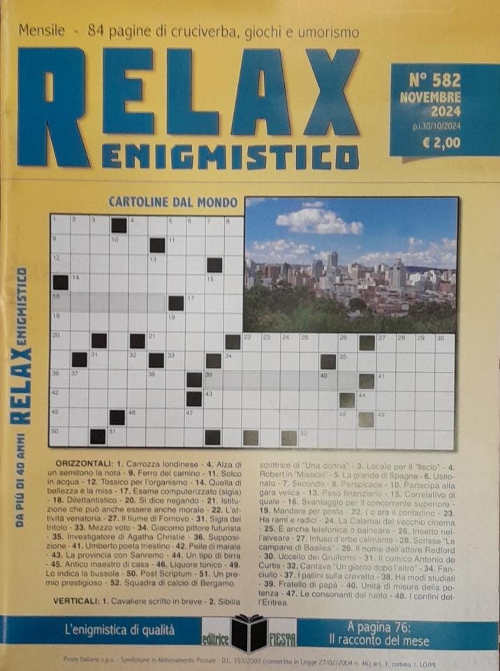 Relax Enigmistico Magazine