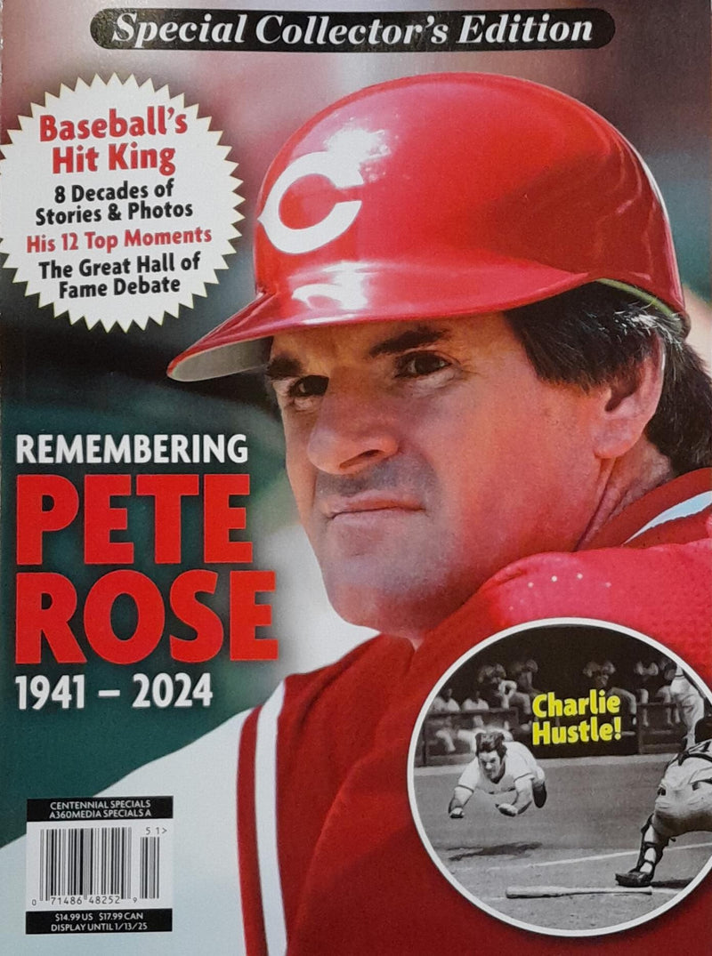 Pete Rose Baseball's Hit King Magazine