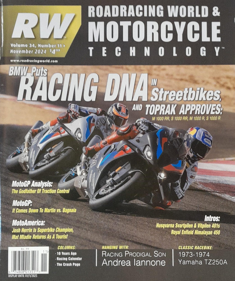 Roadracing World & Motorcycle Technology Magazine