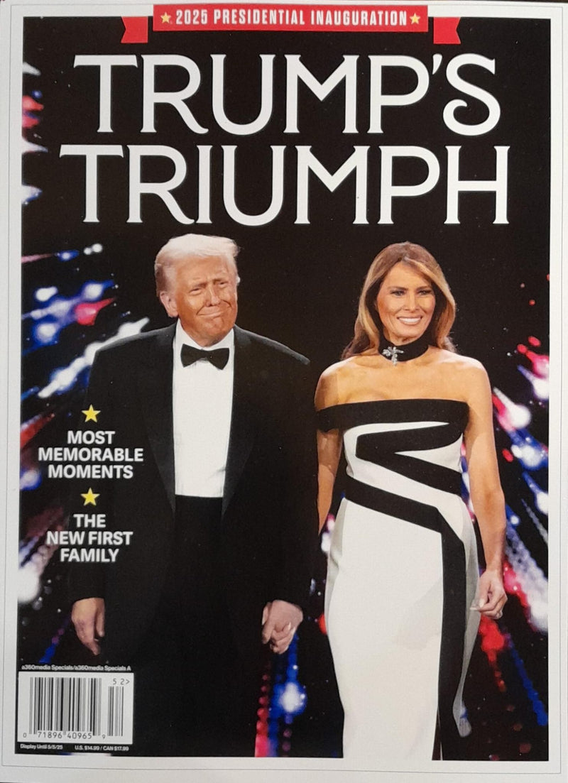 Trump's Triumph 2025 Presidential Inauguration Magazine