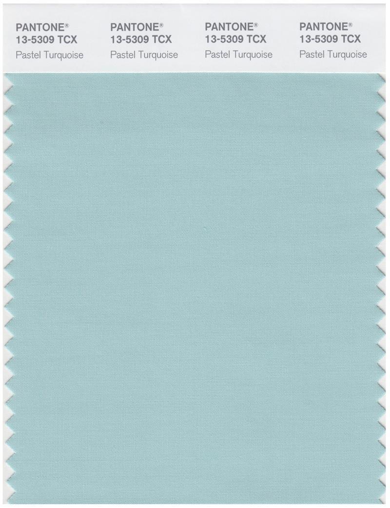 Pastel blue pantone color swatch | Scarf