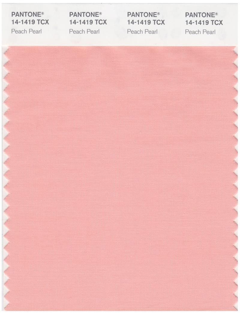 Pantone Smart 14-1419 TCX Color Swatch Card | Peach Pearl