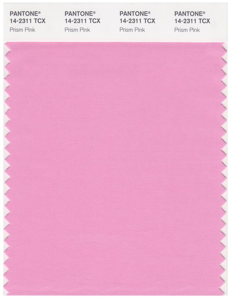 Pantone Smart 14-2311 TCX Color Swatch Card | Prism Pink