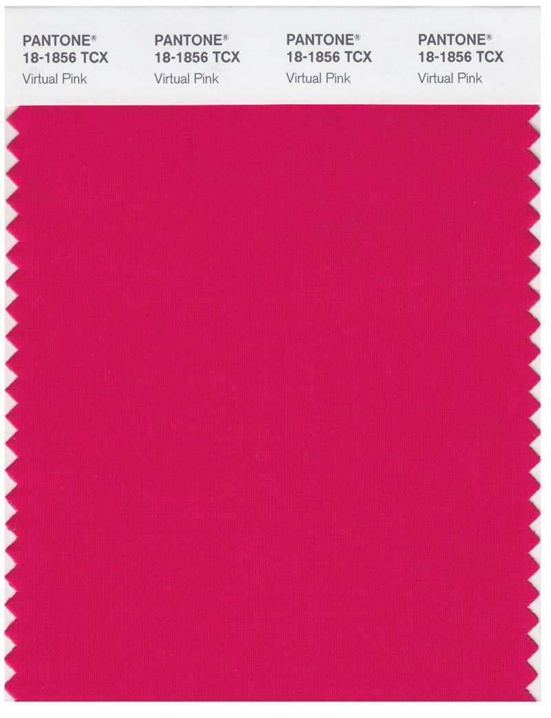 Pantone Smart 18-1856 TCX Color Swatch Card | Virtual Pink