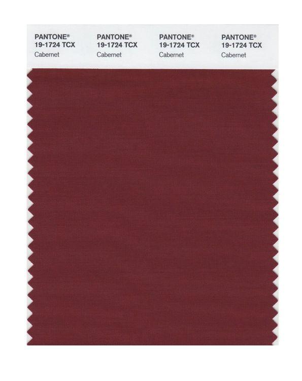 Pantone Smart 19-1724 TCX Color Swatch Card | Cabernet | Magazine Cafe ...