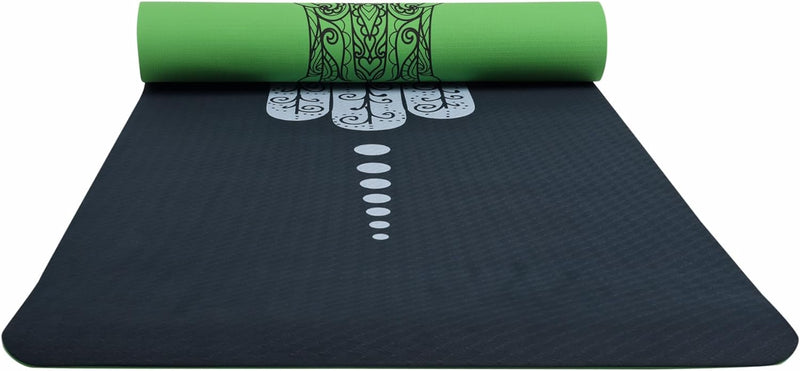 Premium 6mm Print Reversible Yoga Mat