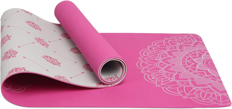 Premium 6mm Print Reversible Yoga Mat