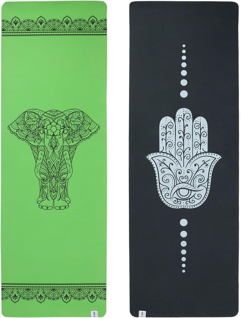 Premium 6mm Print Reversible Yoga Mat