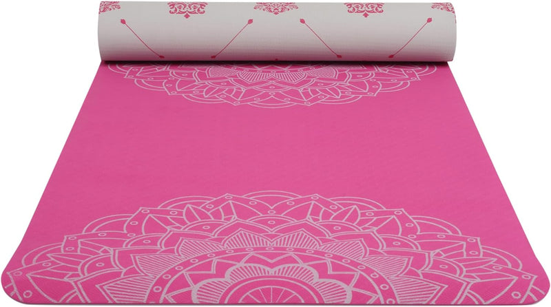 Premium 6mm Print Reversible Yoga Mat