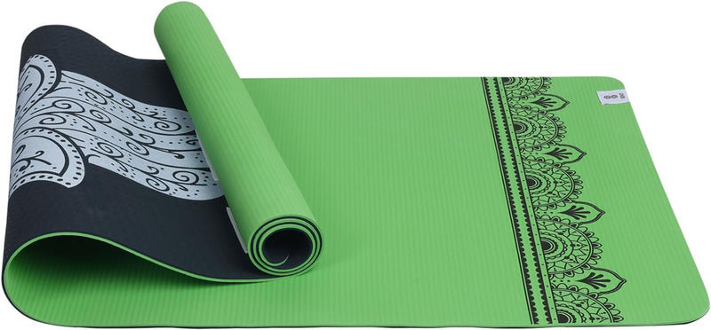 Premium 6mm Print Reversible Yoga Mat