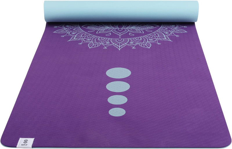 Premium 6mm Print Reversible Yoga Mat