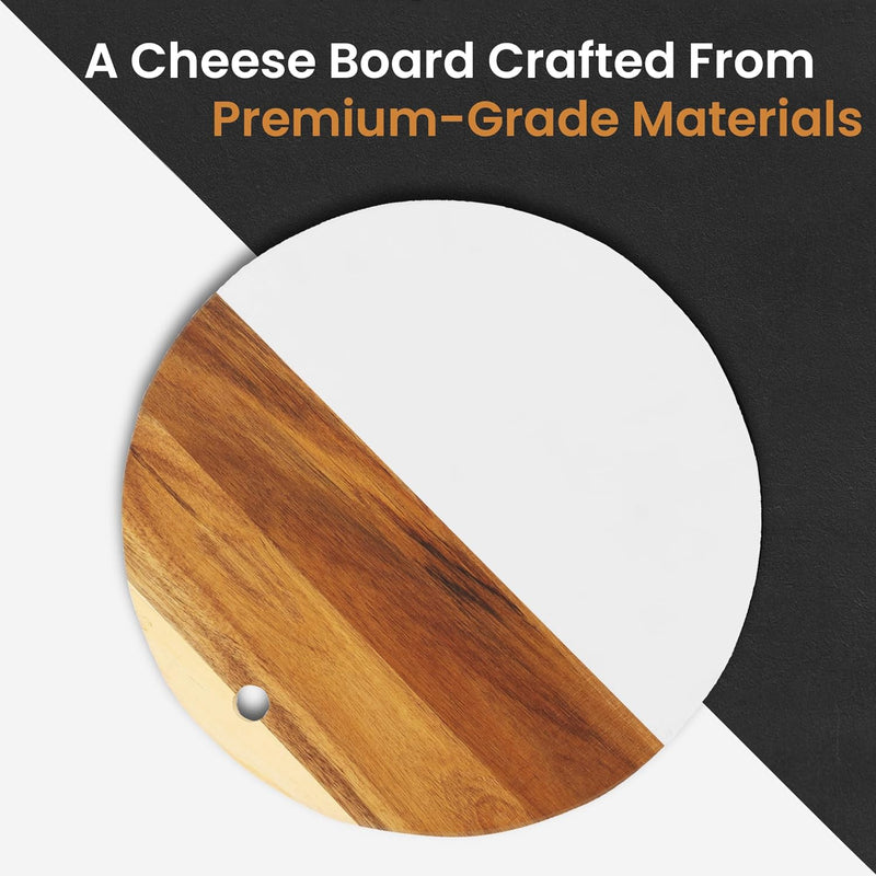 Wooden Cutting Board Round