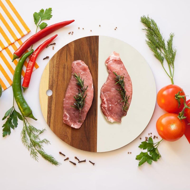 Wooden Cutting Board Round