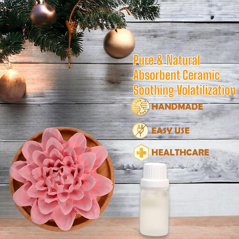 Aroma Diffuser Diatomite Peony Flower 10 ML