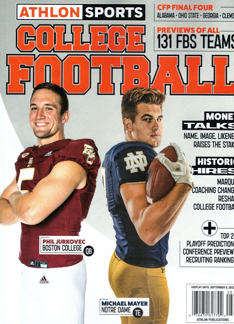 ATHLON SPORTS COLLEGE FOOTBALL 2023 (COVERS VARY): Athlon Sports